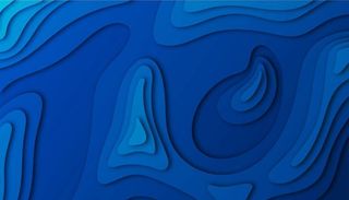 蓝色几何背景图片