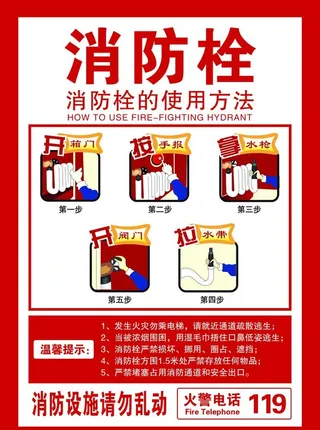 消防栓展板图片