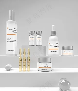 化妆品样机广告图片