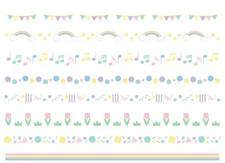 矢量分割线图片