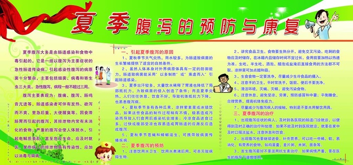 夏季腹泻图片(6803x3402)psd模版下载