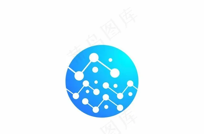 分子图标图片ai矢量模版下载