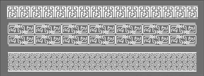 中式装饰矢量花纹图片