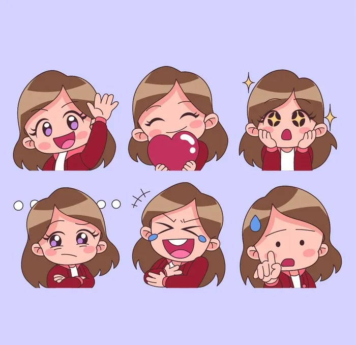 表情菜鸟图库片