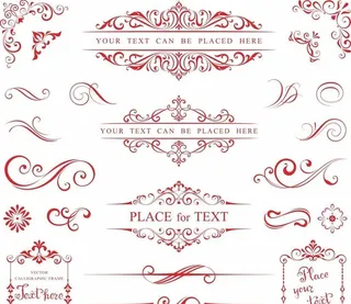 欧式边框花纹图片