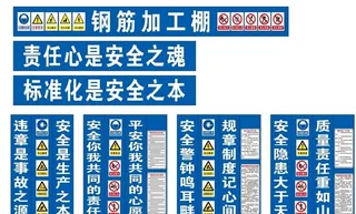 钢筋加工棚图片