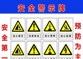 安全标识图片