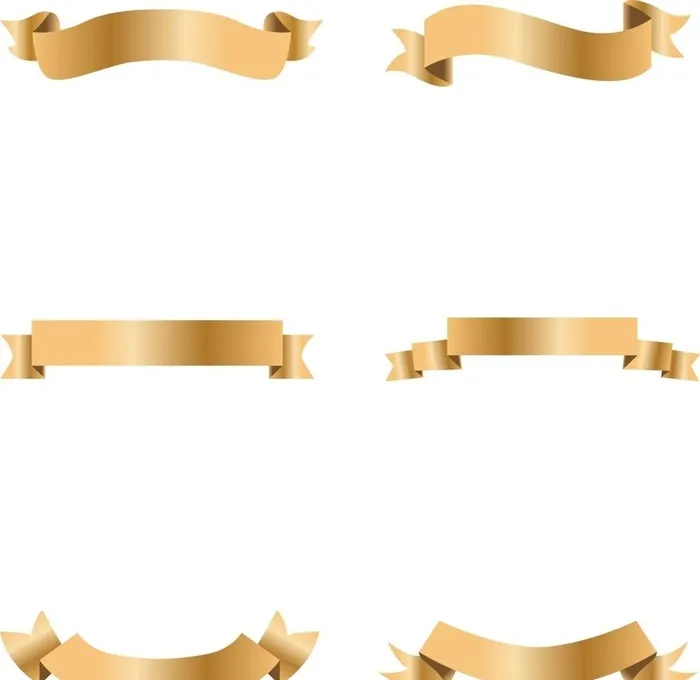 丝带图片cdr矢量模版下载