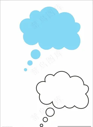 气泡对话框素材图片