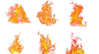 燃烧的火焰 火苗图片