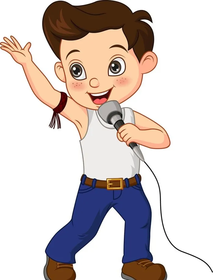 卡通音乐儿童 图片