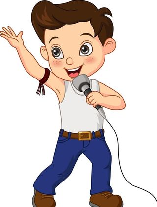 卡通音乐儿童 图片