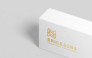 名片样机 烫金图片