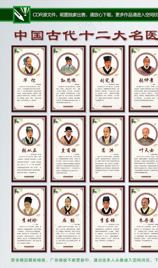 名医展板,十大名医,名医,十大名医cdr矢量模版下载