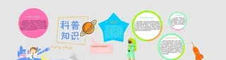 科普知识 校园文化 校园文化墙图片