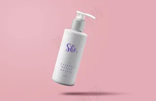 护肤品瓶子样机图片