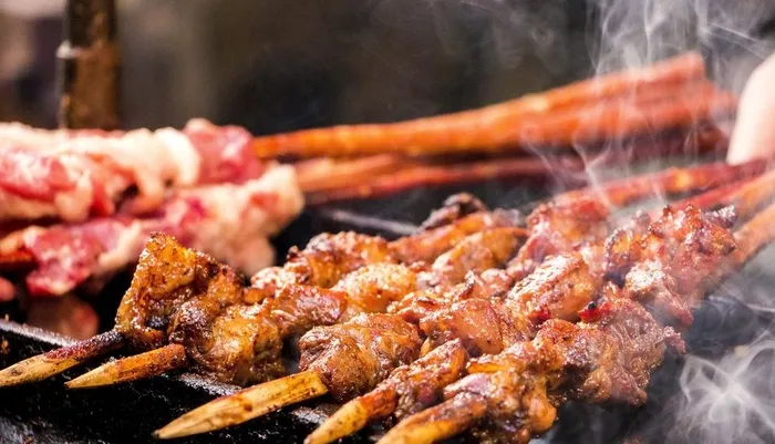 羊肉串图片