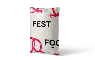 快递袋样机图片