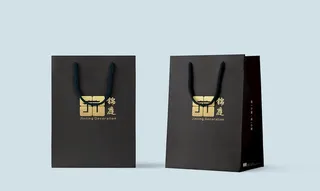 手提袋效果图样机图片