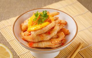 泰式柠檬鸡爪图片