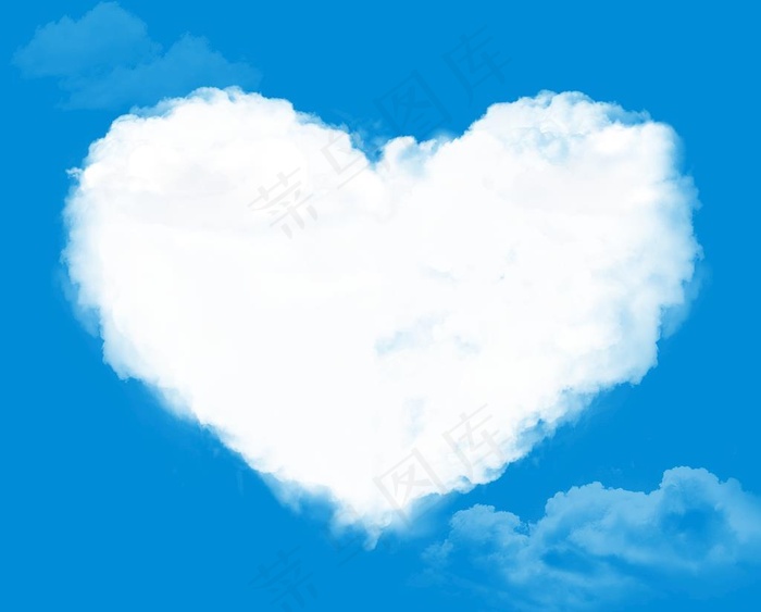 云心形图片