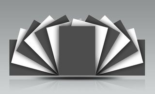 网页扇形样机  图片