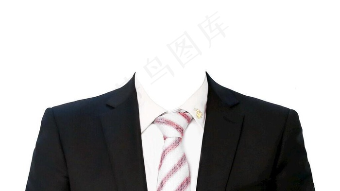 西装证件照衣服图片(6000x4000)psd模版下载