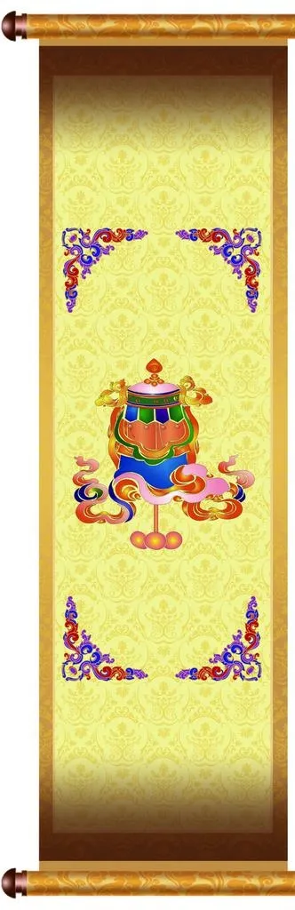 藏式吉祥八宝图片