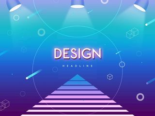 科技炫彩背景图片