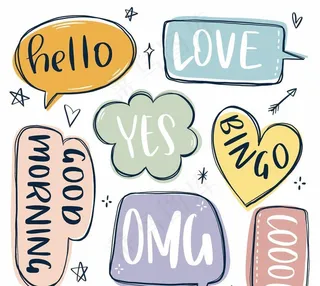 气泡对话框图片