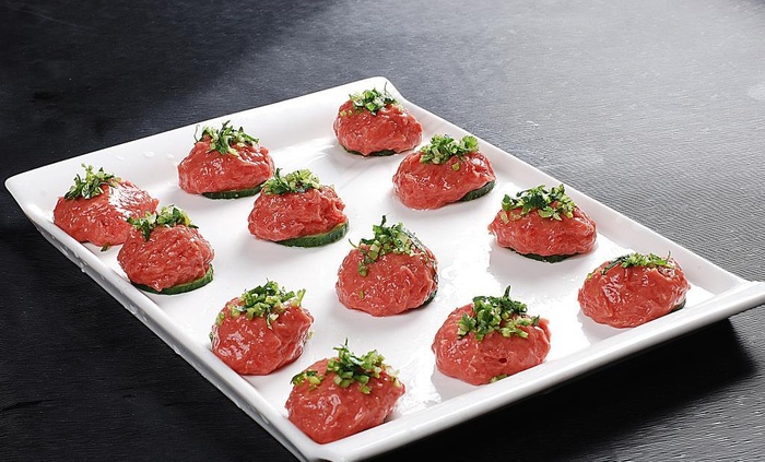 香菜牛肉丸图片