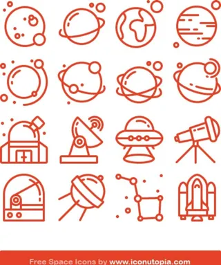 可爱星球图标图片