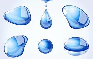水珠图片
