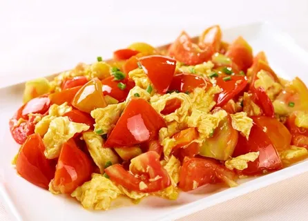 西红柿炒鸡蛋图片