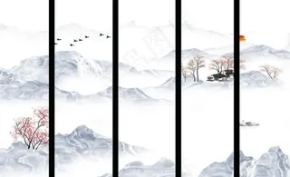 意境山水图片