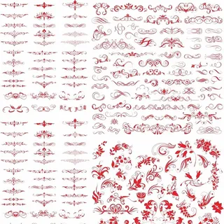 矢量素材欧式边框图片