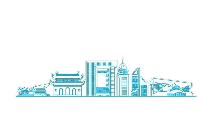无锡地标矢量图图片ai矢量模版下载