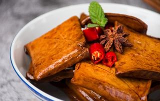 特色小吃豆干图片