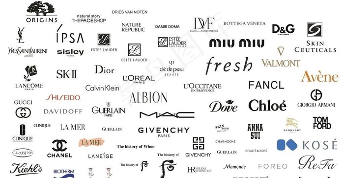 化妆品LOGO图片cdr矢量模版下载