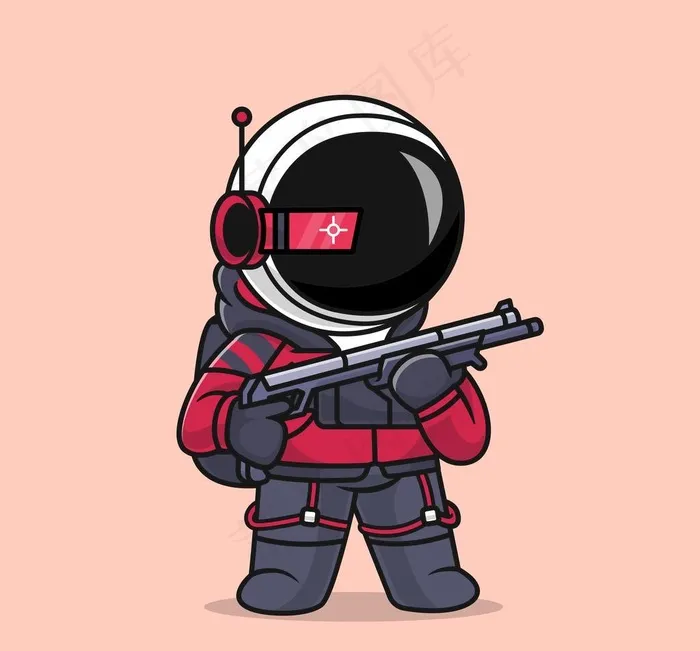 矢量宇航员图片