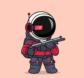 矢量宇航员图片