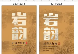 岩韵 正岩大红袍 包装 封面图片