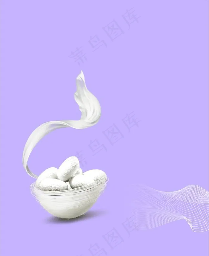 蚕丝蛋白 图片cdr矢量模版下载