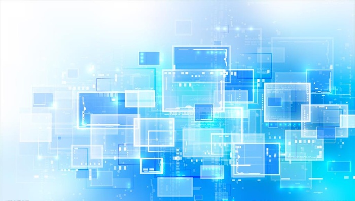 灰色信息科技背景矢量素材图片