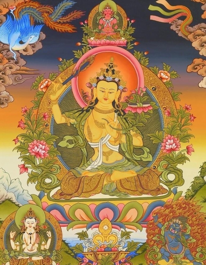 文殊师利图片