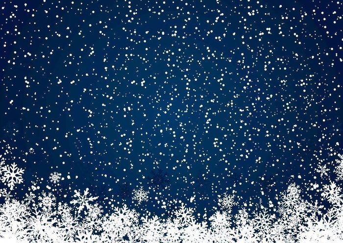 圣诞节雪花的背景矢量素材图片