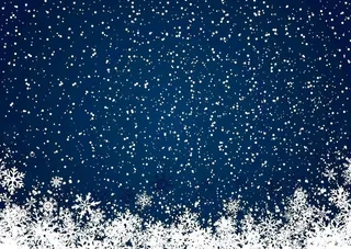 圣诞节雪花的背景矢量素材图片