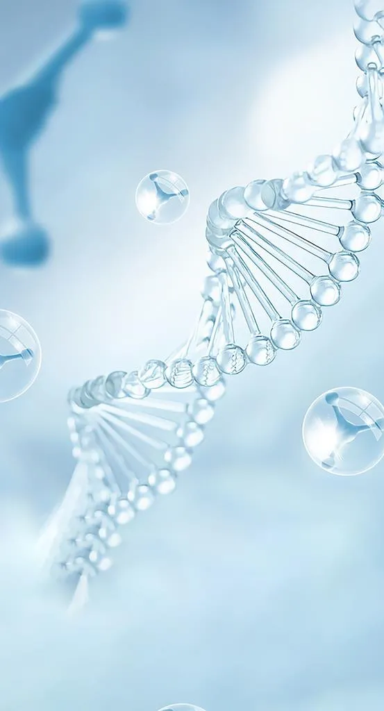 基因链分子背景图片