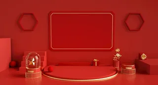 电商产品展台背景图片