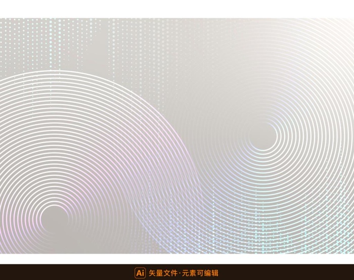 圆形线条抽象纹理背景图片ai矢量模版下载